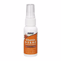 NOW Foods Vitamin D-3 & K-2 Liposomal Spray - 59 ml.