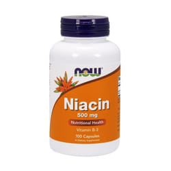 NOW Foods  Niacin, 500mg, 100 caps
