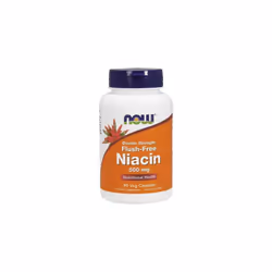 NOW Foods Niacin Flush-Free, 500mg (Double Strength) , 90 vcaps