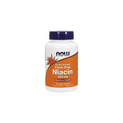 NOW Foods  Niacin Flush-Free, 500mg (Double Strength) , 90 vcaps