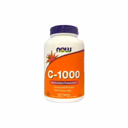 NOW Foods Vitamin C-1000 with Rose Hips - Susteined Release, 250 tablets