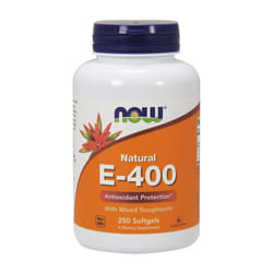NOW Foods  Vitamin E-400 - Natural (Mixed Tocopherols), 250 softgels