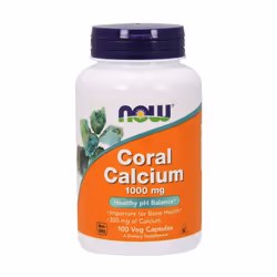 NOW Foods Coral Calcium, 1000mg - 100 vcaps