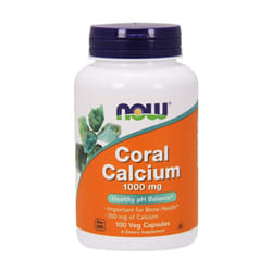 NOW Foods  Coral Calcium, 1000mg - 100 vcaps