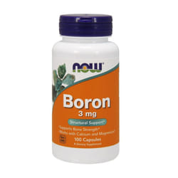 NOW Foods  Boron, 3mg, 100 caps