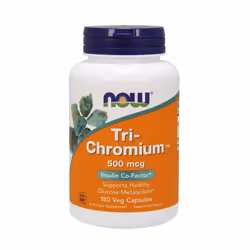 NOW Foods Tri-Chromium, 500mcg , 180 vcaps