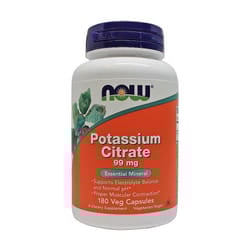 NOW Foods  Potassium Citrate, 99mg - 180 caps
