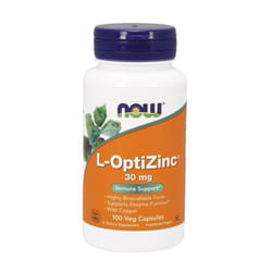 NOW Foods  L-OptiZinc, 30mg  - 100 vcaps