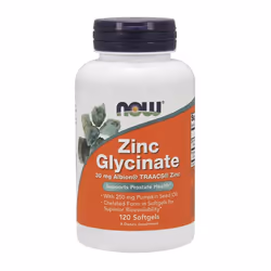 NOW Foods Zinc Glycinate - 120 softgels