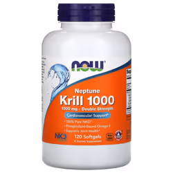 Now Foods, Neptune Krill 1000, 1,000 mg, 120 Softgels