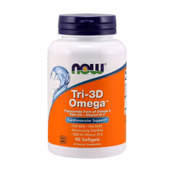 NOW Foods Tri-3D Omega - 90 softgels