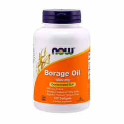 NOW Foods Borage Oil, 1000mg , 120 softgels