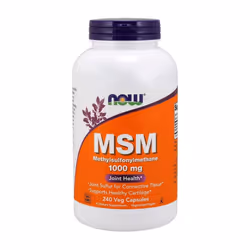 NOW Foods  MSM Methylsulphonylmethane, 240 vcaps (1000mg)