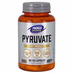 Now Foods, Pyruvate, 600 mg, 100 Veg Capsules