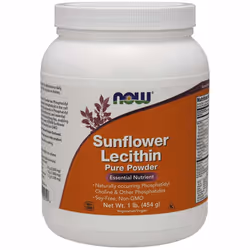Now Foods Sunflower Lecithin, Pure Powder - 454g