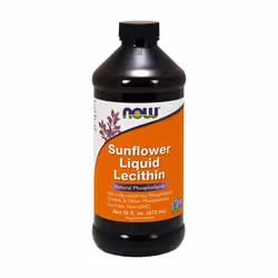 NOW Foods Sunflower Lecithin Liquid Natural Phospholipids | Pure | Non-GMO 473ml