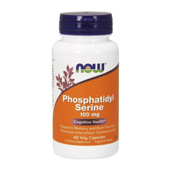 NOW Foods  Phosphatidyl Serine, 100mg, 60 vcaps
