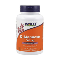 NOW Foods  D-Mannose, 500mg - 240 vcaps
