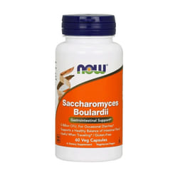 NOW Foods  Saccharomyces Boulardii - 60 vcaps