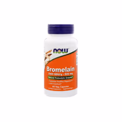 Now Foods, Bromelain, 500 mg, 60 Veg Capsules