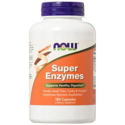 NOW Foods Super Enzymes, 180 Capsules by Now Foods