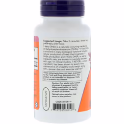Now Foods, 7-KETO, 25 mg, 90 Veg Capsules