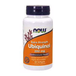 NOW Foods  Ubiquinol, 200mg  -  60 softgels