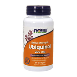 NOW Foods  Ubiquinol, 200mg  -  60 softgels