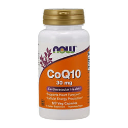 NOW Foods  CoQ10, 30mg , 120 vcaps