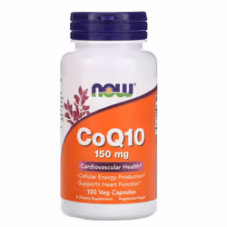 Now Foods, CoQ10, 150 mg, 100 Veg Capsules
