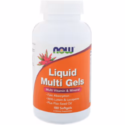 Now Foods, Liquid Multi Gels, 180 Softgels