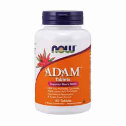 NOW Foods ADAM Multi-Vitamin for Men, 60 tablets