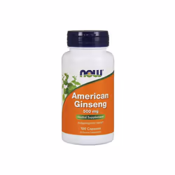 NOW Foods  American Ginseng, 500mg - 100 vcaps