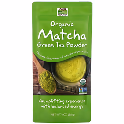 Now Foods, Real Tea, Organic Matcha Green Tea Powder, 3 oz (85 g)