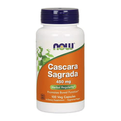 NOW Foods  Cascara Sagrada, 450mg, 100 vcaps