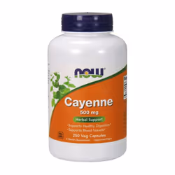 NOW Foods  Cayenne, 500mg, 250 vcaps