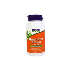 Now Foods, Hawthorn Extract, 300 mg, 90 Veg Capsules
