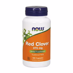 NOW Foods  Red Clover, 375mg - 100 caps