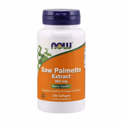 NOW Foods Saw Palmetto Extract, 160mg , 120 softgels