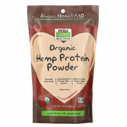 Now Foods, Real Food, Organic Hemp Protein Powder, 12 oz (340 g)