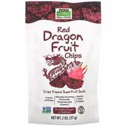 Now Foods, Real Foods, Red Dragon Fruit Chips, 2 oz (57 g)