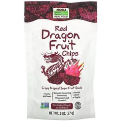 Now Foods, Real Foods, Red Dragon Fruit Chips, 2 oz (57 g)