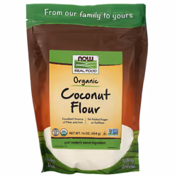 Now Foods, Organic Coconut Flour, 16 oz (454 g)