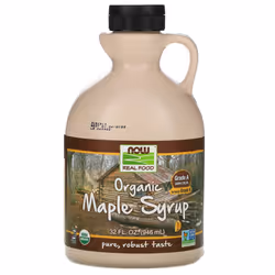 Now Foods, Real Food, Organic Maple Syrup, Grade A, Dark Color, 32 fl oz (946 ml)