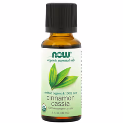 NOW Foods, Organic Essential Oils, Cinnamon Cassia, 1 fl oz (30 ml)