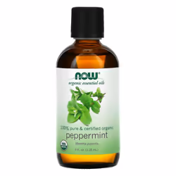 NOW Foods, Organic Essential Oils, Peppermint, 4 fl oz (118 ml)