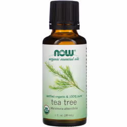 NOW Foods, Organic Essential Oils, Tea Tree, 1 fl oz (30 ml)