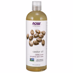 NOW Foods Castor Oil 473ml, Oil, Softening, Moisturizing, Nourishing, Universal skin, 473 ml, Castor oil, Bottle
