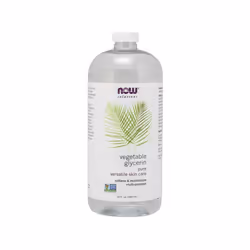 NOW Foods Vegetable Glycerine Versatile Skin Care Softens & Moisturizes | 946ml