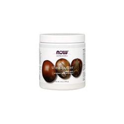 NOW Solutions, Shea Butter, Skin Emollient, Seals in Moisture for Dry Rough Skin, 16-Ounce
